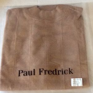 Paul Fredrick Men’s 100% Silk Sweater Short sleeve